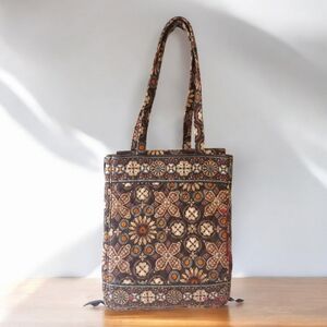 Vera Bradley Laptop Carrying Case - Brown and Tan
